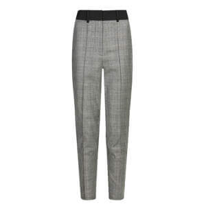 AllSaints Bea Woven Checked Skinny Fit Trousers